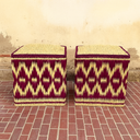 Fuschia rug 
