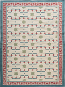 Fuschia rug 